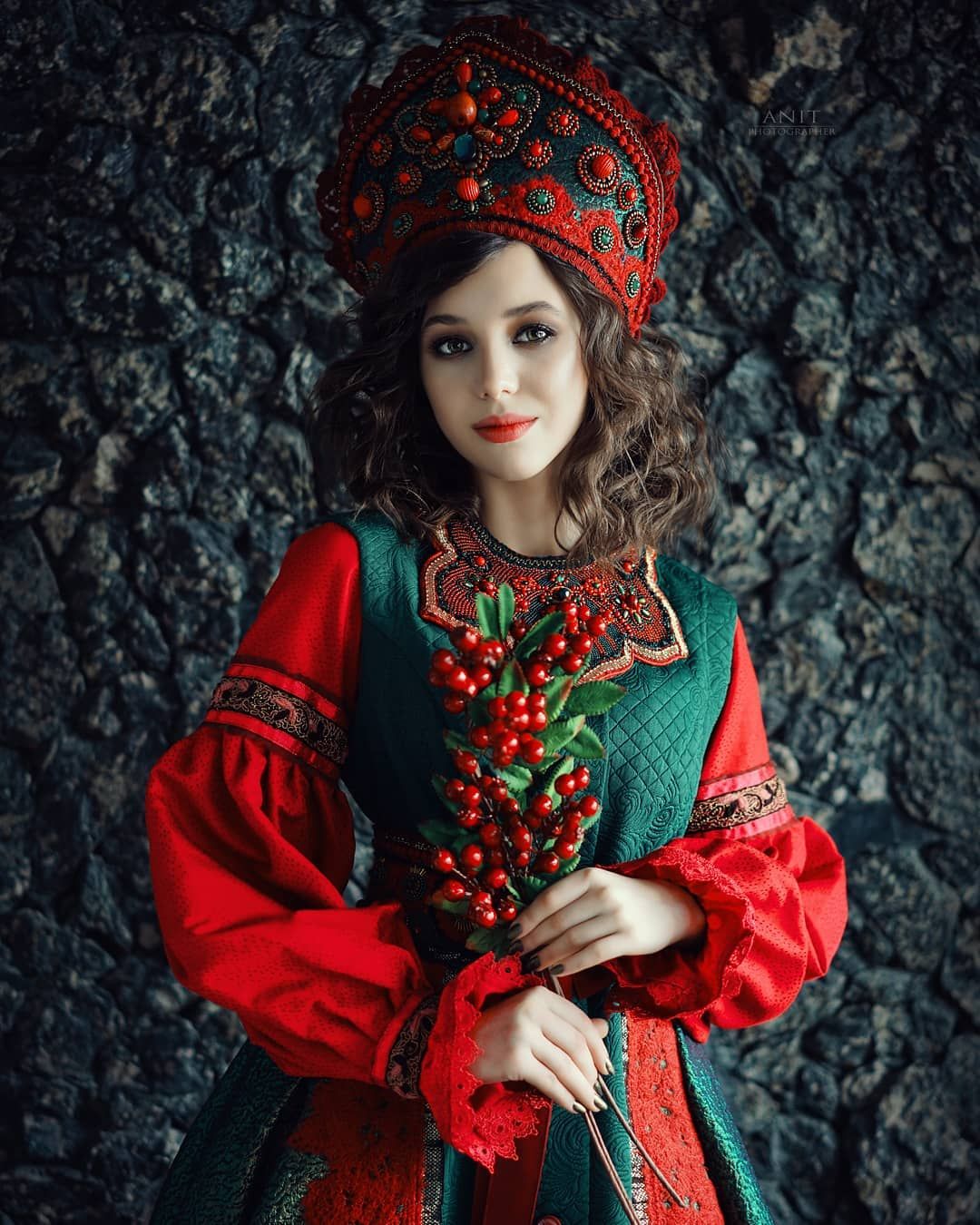 Nude girl Women in Slavic costumes in Aomyn